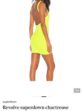 Set of Two - Superdown Ribbed Scoop-Back Mini Dresses